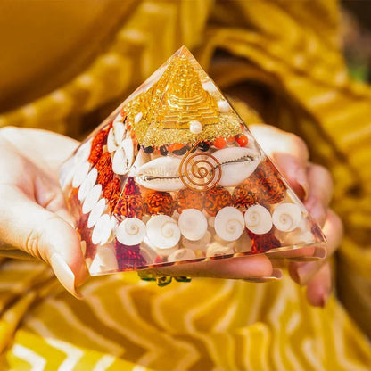 Shree Gomati Chakra - Crystal Wealth Pyramid || Attracts Money and Positivity