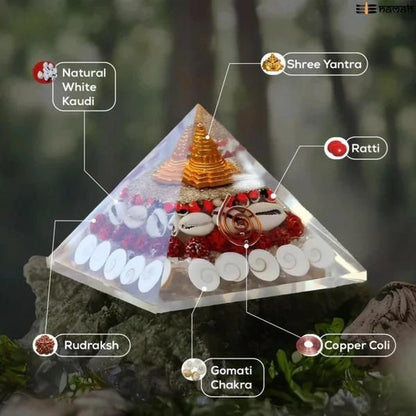 Shree Gomati Chakra - Crystal Wealth Pyramid || Attracts Money and Positivity