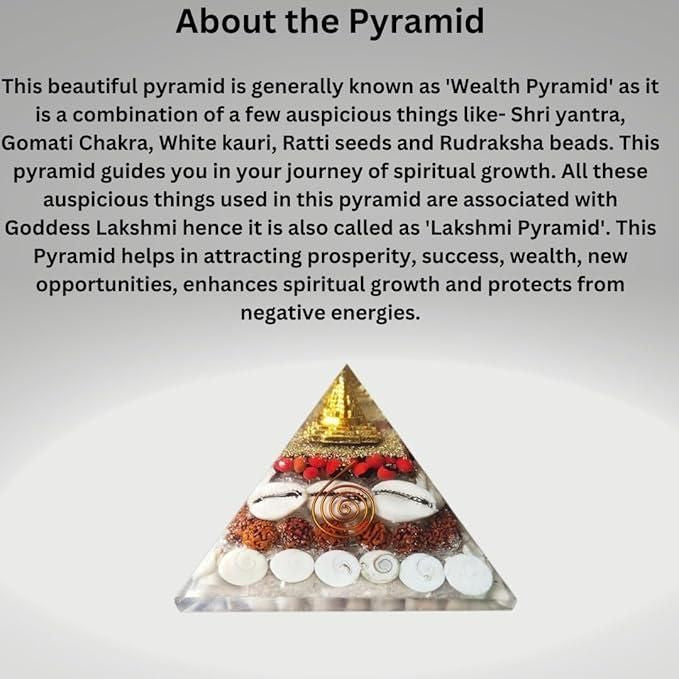 Shree Gomati Chakra - Crystal Wealth Pyramid || Attracts Money and Positivity